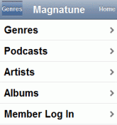 magnatune.com /mobile