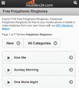 www.mobiles24.com /downloads /free-polyphonic-ringtones
