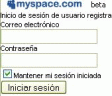 myspace login