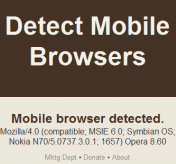 detectmobilebrowsers.com /mobile